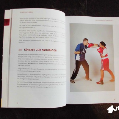 Olympisches Boxen Buch Fähigkeit zur Antizipation