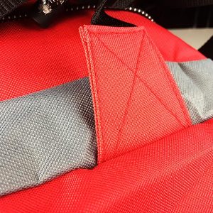 Sporttasche Sportastisch Sporty Bag rot doppelte Naht