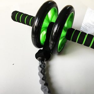 Bauchroller Test Sportastisch Extreme Ab Roller Bauchtrainer Gesamtansicht Gummiband