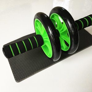 Bauchroller Test Sportastisch Extreme Ab Roller Bauchtrainer Knieauflage Gesamtansicht