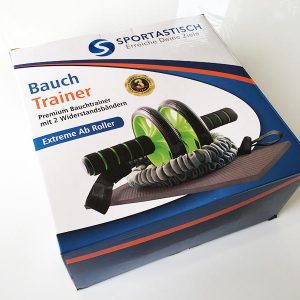 Bauchroller Test Sportastisch Extreme Ab Roller Bauchtrainer Verpackung Front
