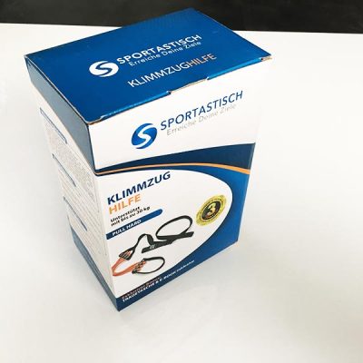 Klimmzugband Test Sportastisch Pull Hard Klimmzughilfe Verpackung