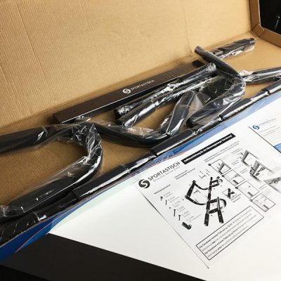 Türreck Test Premium Klimmzugstange Get Strong Sportastisch offen