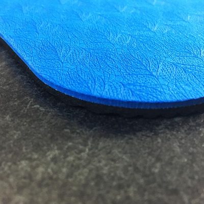 Yogamatte Test Sportastisch Yoga Star Blau 2 Schichten