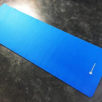 Yogamatte Test Sportastisch Yoga Star Blau Gesamtansicht