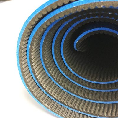 Yogamatte Test Sportastisch Yoga Star Blau Unterseite