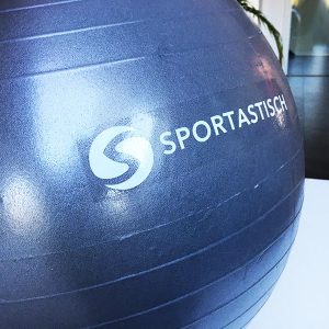 Gymnastikball Test Sportastisch Workout Ball Bodenring Logo