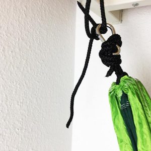 Hängematte Test Sportastisch Cozy Dozy Knoten Karabiner