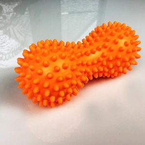 Massageball Test Sportastisch Well-Being Doppel Igelball Gesamtansicht