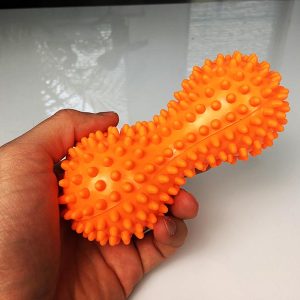 Massageball Test Sportastisch Well-Being Doppel Igelball Hand