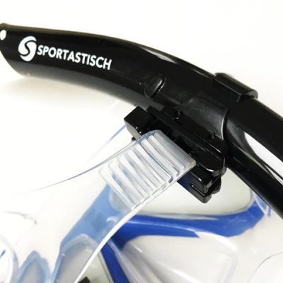 Schnorchelset Test Sportastisch Snorkel Star Blau Verbindungselement zum Schnorchel