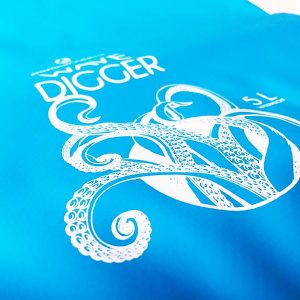 Dry Bag Test - wasserdichter Packsack DoYourOutdoor 5 Liter blau Logo