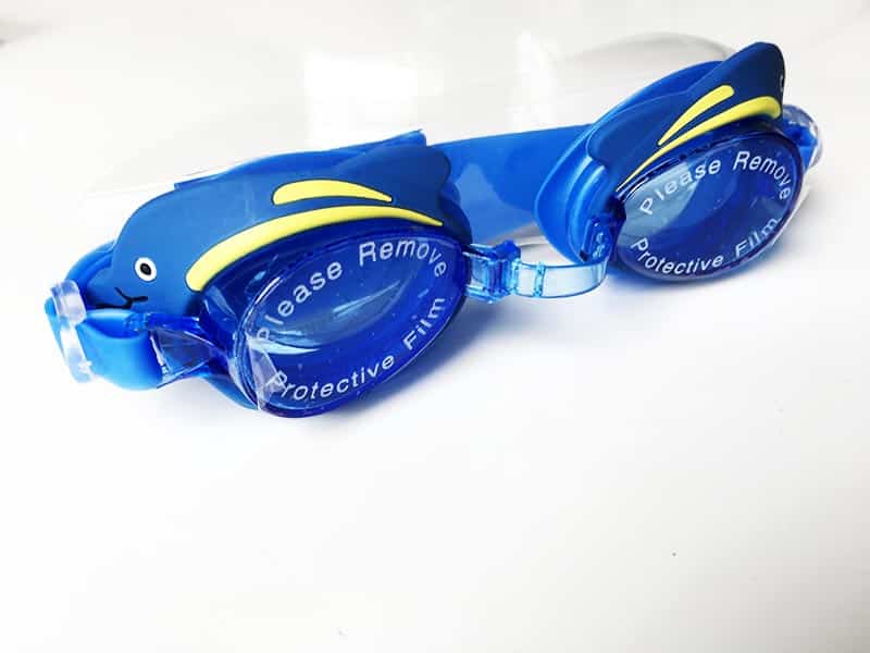 Schwimmbrille Schwimmbrille angebracht Ohrenstöpsel Anti Fog UV-Schutz Kids Men 