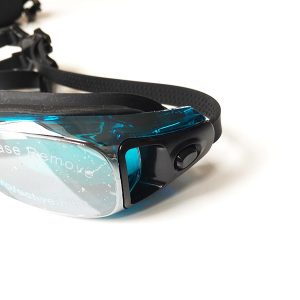 Schwimmbrille Test Sportastisch Torpedo Glas seitlich