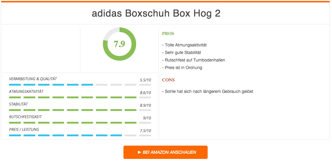 adidas Boxschuh Box Hog 2