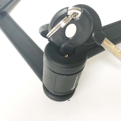 Farradschloss Test Sportastisch Fahrradschloss Hold on Schlüssel im Schloss