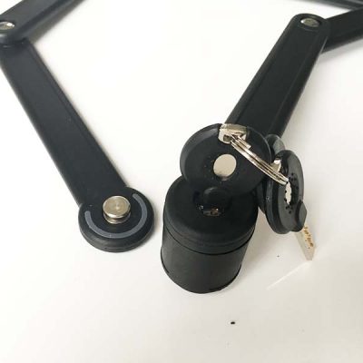 Farradschloss Test Sportastisch Fahrradschloss Hold on offen aufgeschlossen