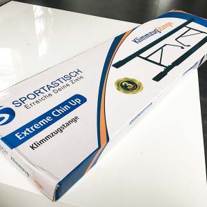 Klimmzugstange Test Sportastisch Klimmzugstange Extreme Chin Up Verpackung