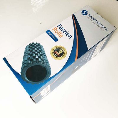 Faszienrolle Test Happy Roll Sportastisch Verpackung Kopie 2