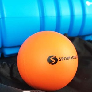 Faszienrolle Test Sportastisch Lets Roll Massageball orange